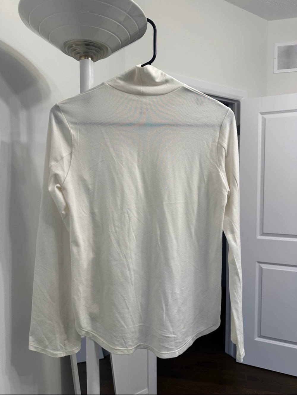 Uniqlo Kurogouchi heatteck Women’s wool blend Cream Turtleneck Long-Sleeve Top - Picture 3 of 4